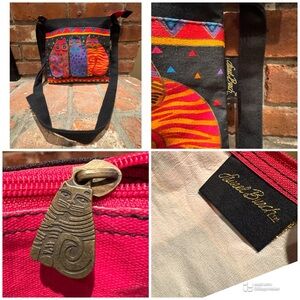 Laurel Burch Feline Friends Crossbody bag